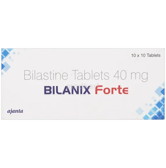 bilanix forte 40mg tablet 10's